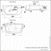 Раковина MELANA MLN-78204L